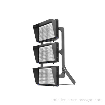 High Power Aluminum IP65 Outdoor LED Flood Lights for Construction Tower Cranes and Stadiums (800W-1800W)
